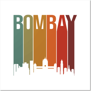 Mumbai Bombay Skyline Maharashtra Marathi Design Posters and Art